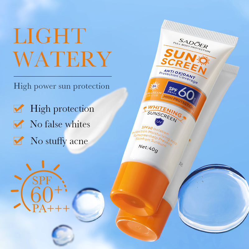 Sunscreen SPF 60 PA - 40g Body Care