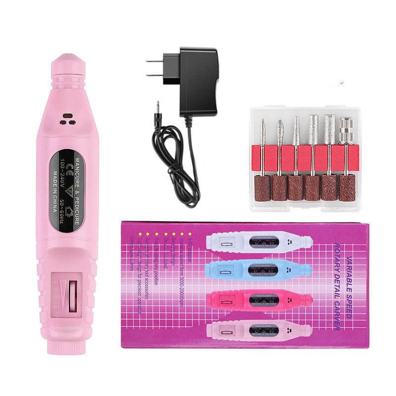 Portable USB Nail Polisher Machine - 20000 Speed