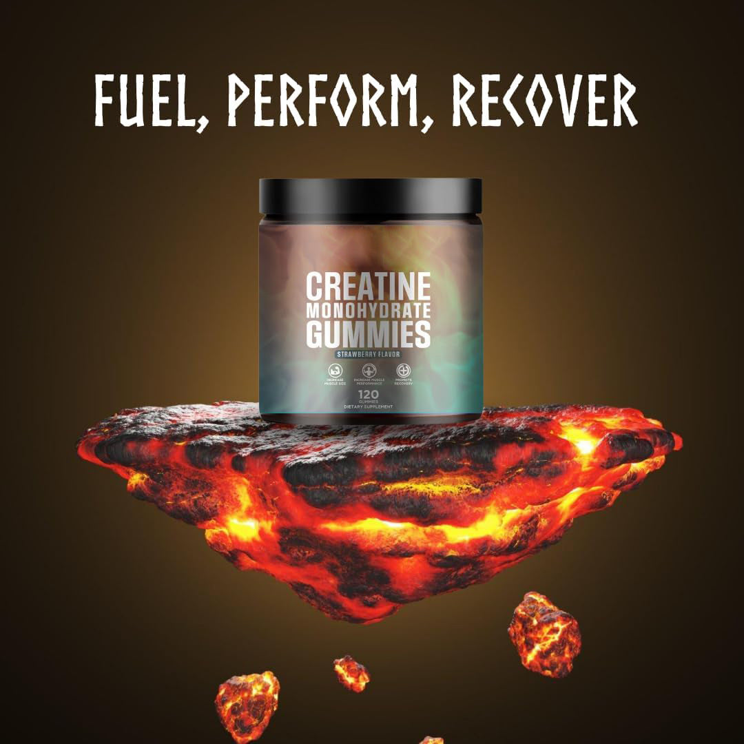 Creatine Gummy Jelly Supplements – Multiple Sizes
