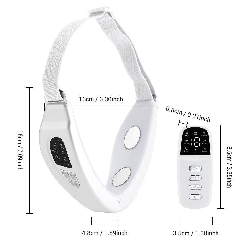 Microcurrent Facial Contouring Device with Remote Control - Skin Tightening & Slimming