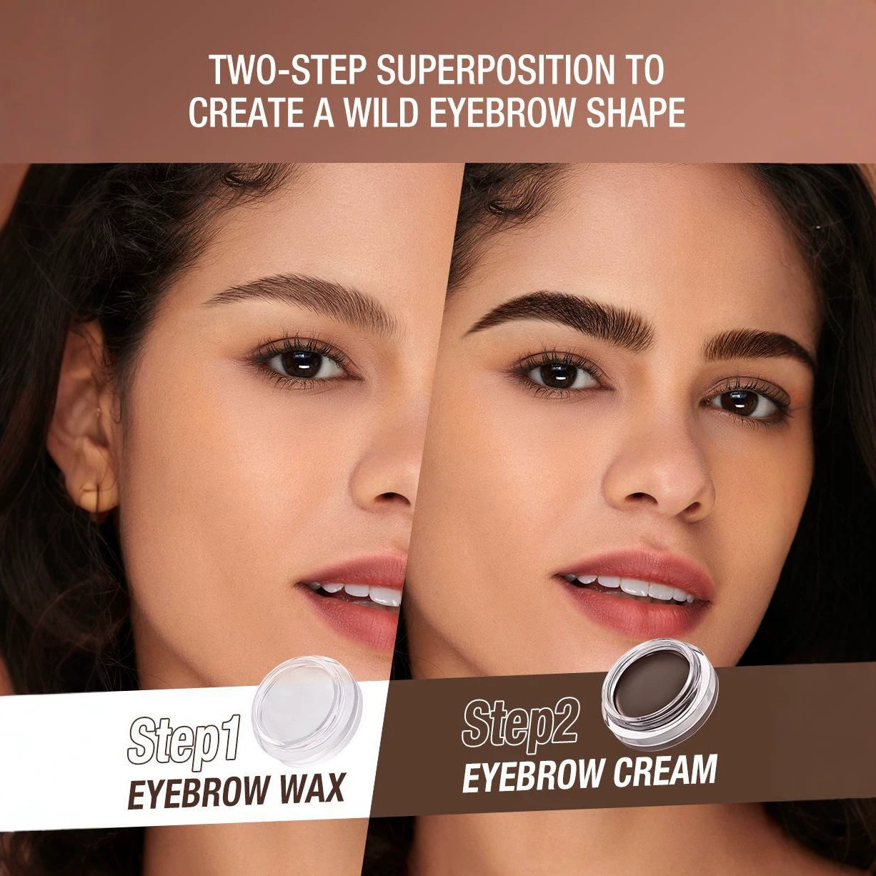 Long-Wearing Eyebrow Tint for Natural Shaping - Fades Resistant