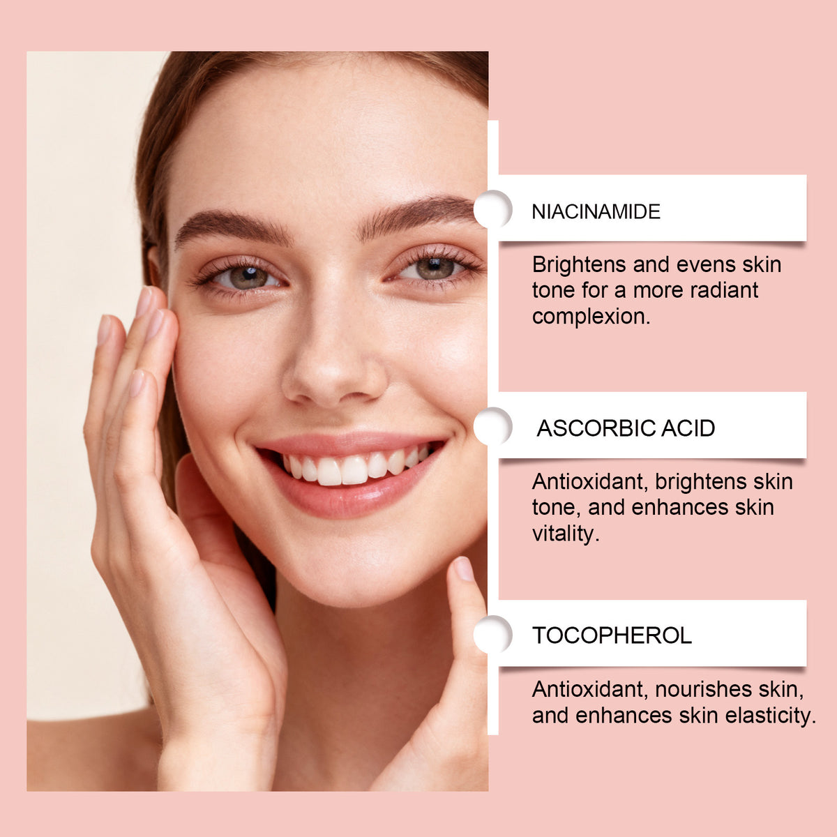 30ml Facial Moisturizer and Skin Care Essence for Bright, Delicate Skin
