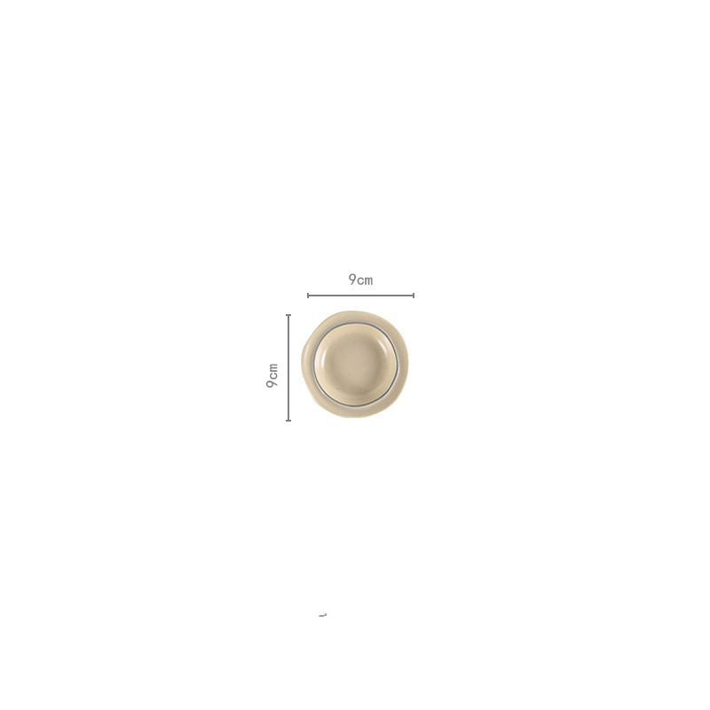 Luxury Household Tableware Set - Irregular Shape Ceramic Dinnerware
