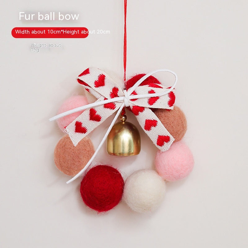 Nordic Style Christmas Decoration Pendant for Vehicles - Festive Holiday Ornaments
