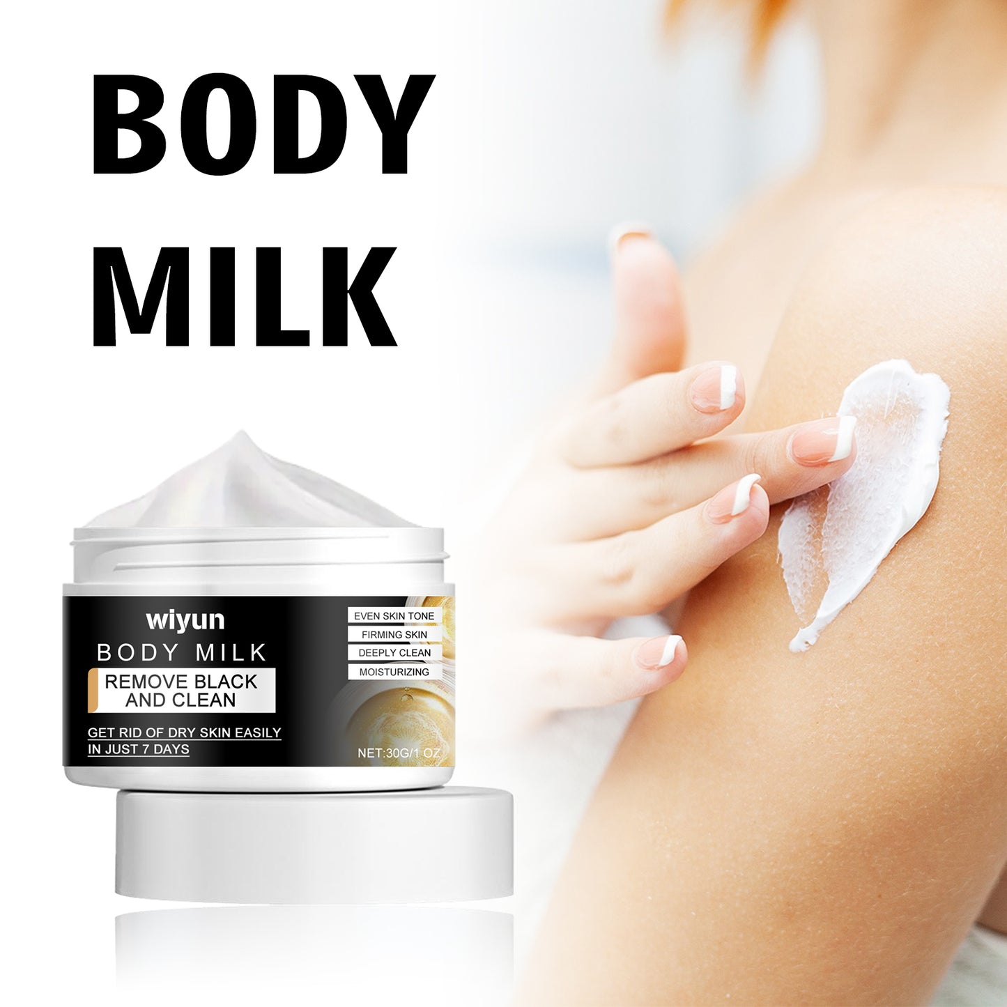Collagen Firming Body Milk - Moisturizing & Brightening Skin Cream