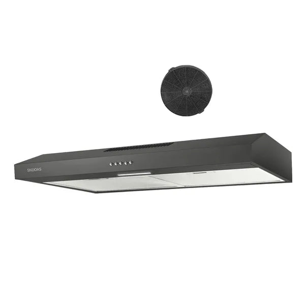 Stainless Steel Under Cabinet Range Hood Vent with 230 CFM and 3-Speed Fan – Kitchen Cooker Hood