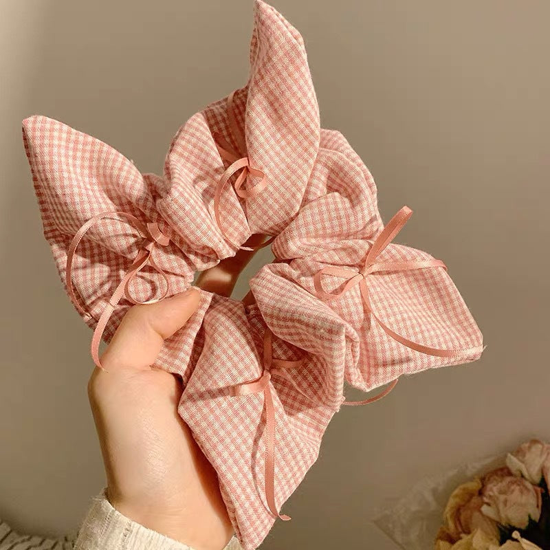 Summer Sweet Lace Scrunchie Hair Tie - Elegant Floral Hair Accessory