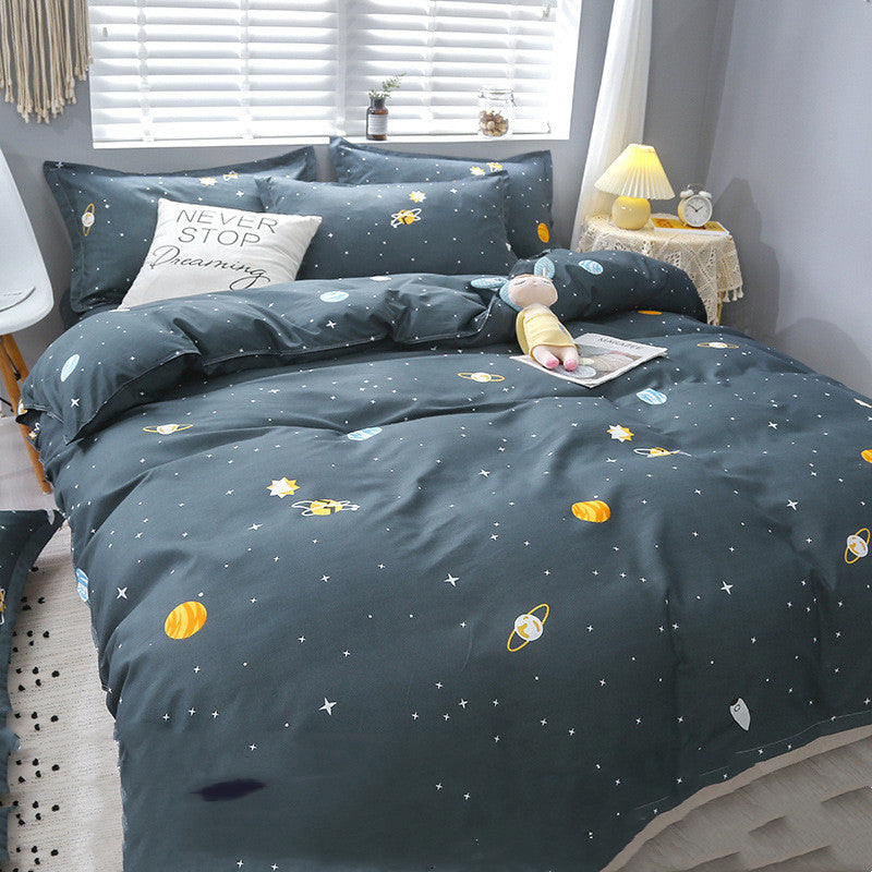 Detachable Washable Air Conditioning Quilt Cover Set for All Seasons 150x200cm 180x220cm