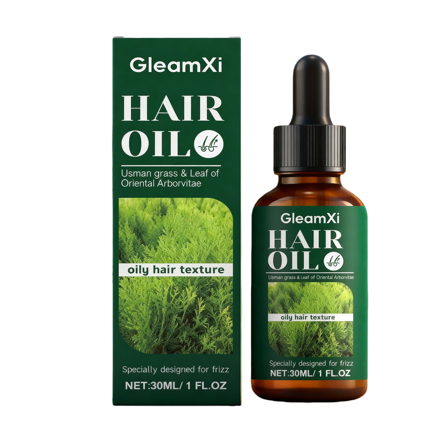 Juniper Leaf Hair Oil with Natural Extracts - 30ml Hair Treatment