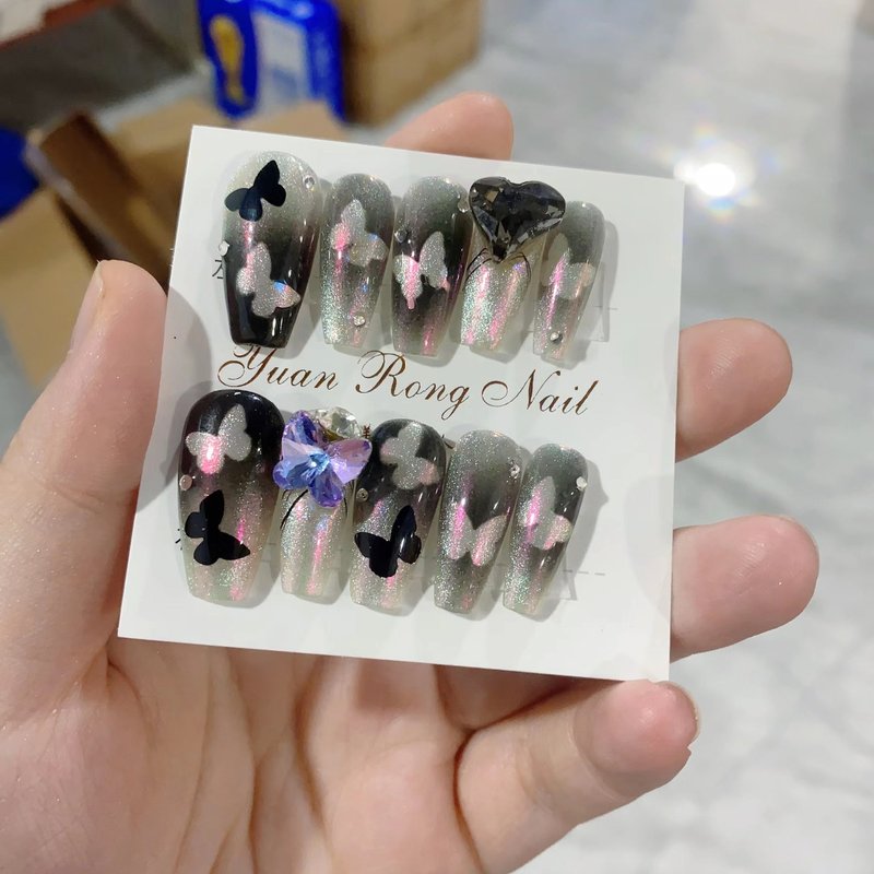 False Nail Patch Kit with Glue - Multiple Sizes