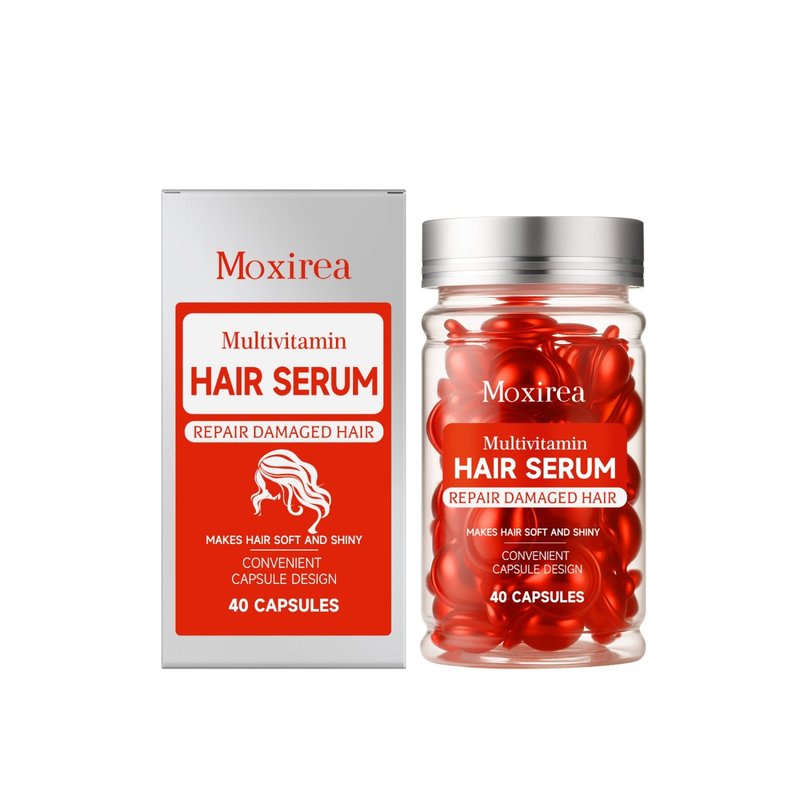 Hair Vitamin Capsules - 40pc Compound Oil Complex