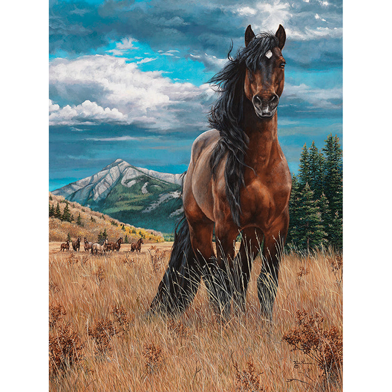 Decorative Wall Stickers Cross Stitch Kit - Canvas Diamond Painting Art