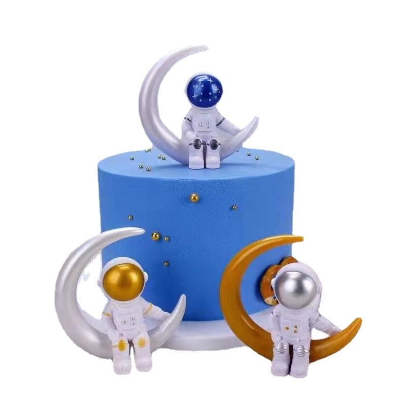 Astronaut Moon Decor Blind Box Gift - Space Themed Home & Party Decoration
