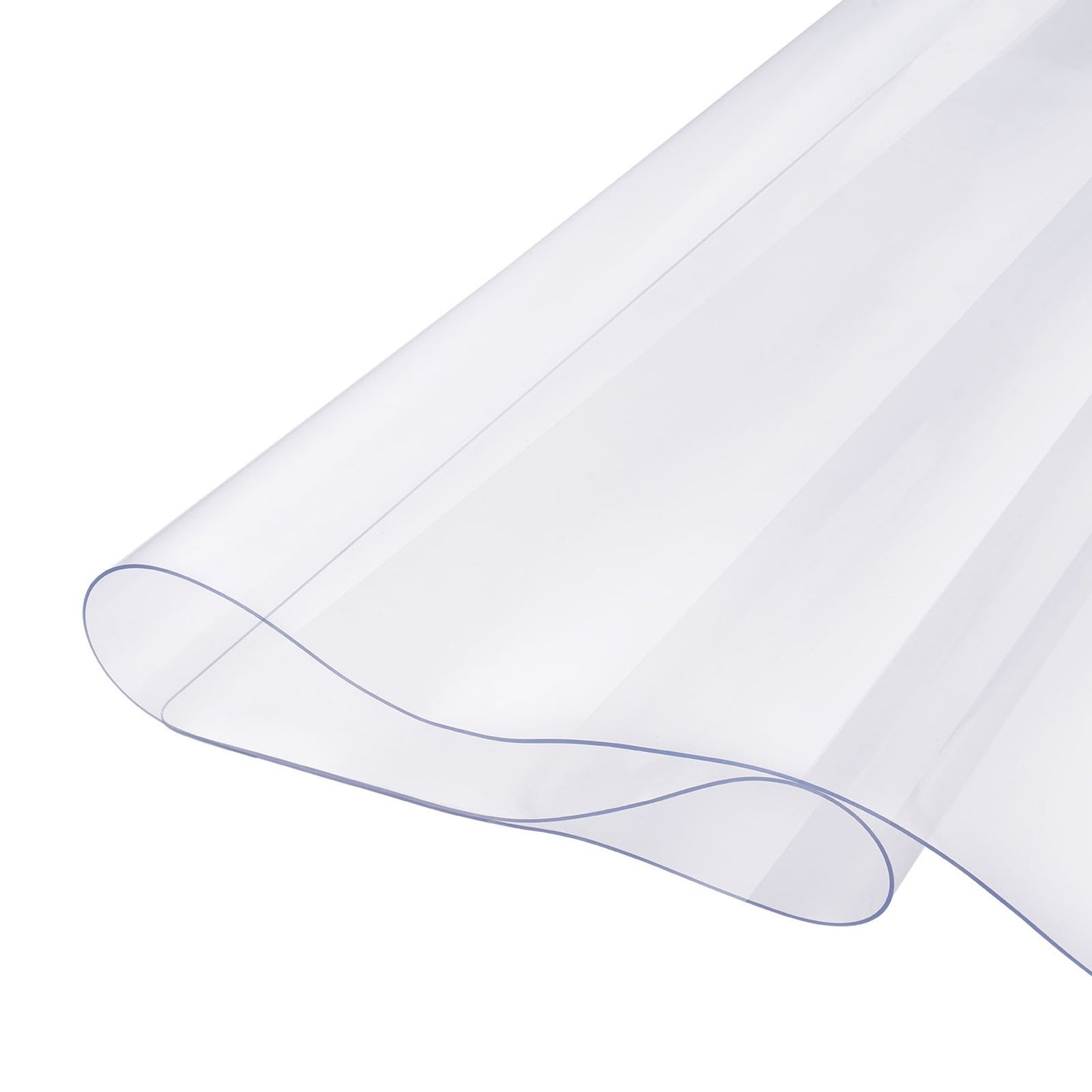 Clear PVC Table Protector 54x54 Inch - 1.5mm Thick