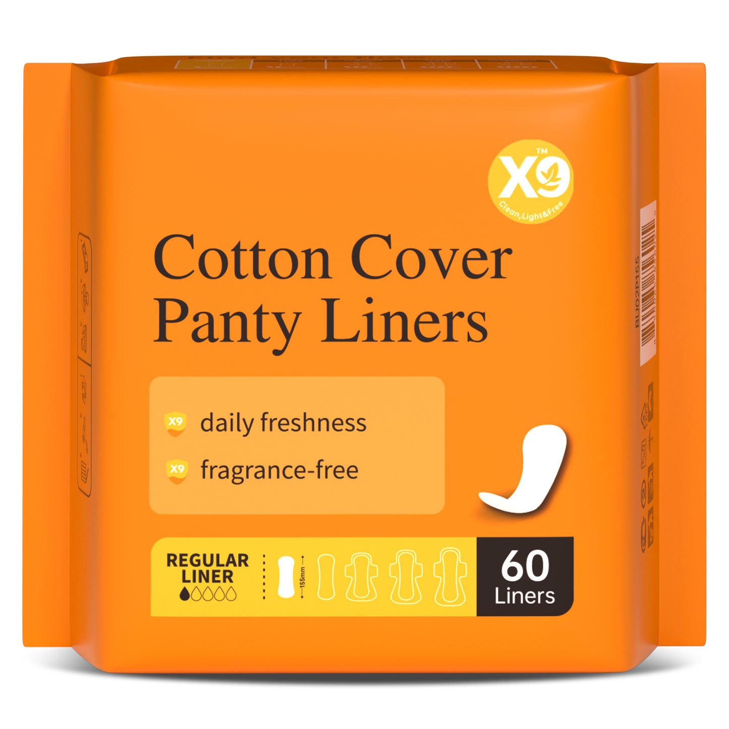 Cotton Cover Panty Liners - Breathable & Ultra-Thin Protection