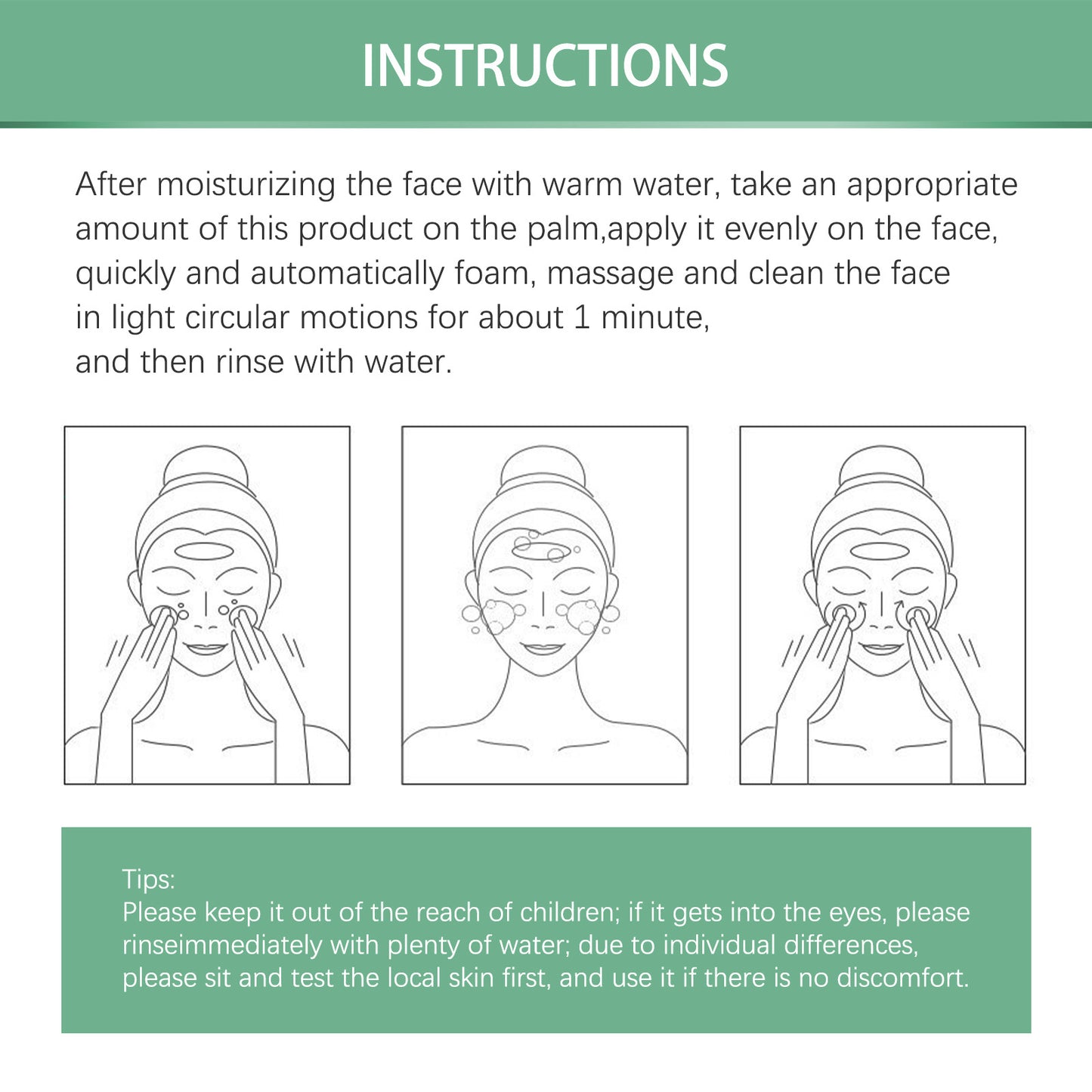 Brightening Facial Cleanser with Niacinamide - Deep Moisturizing Face Wash