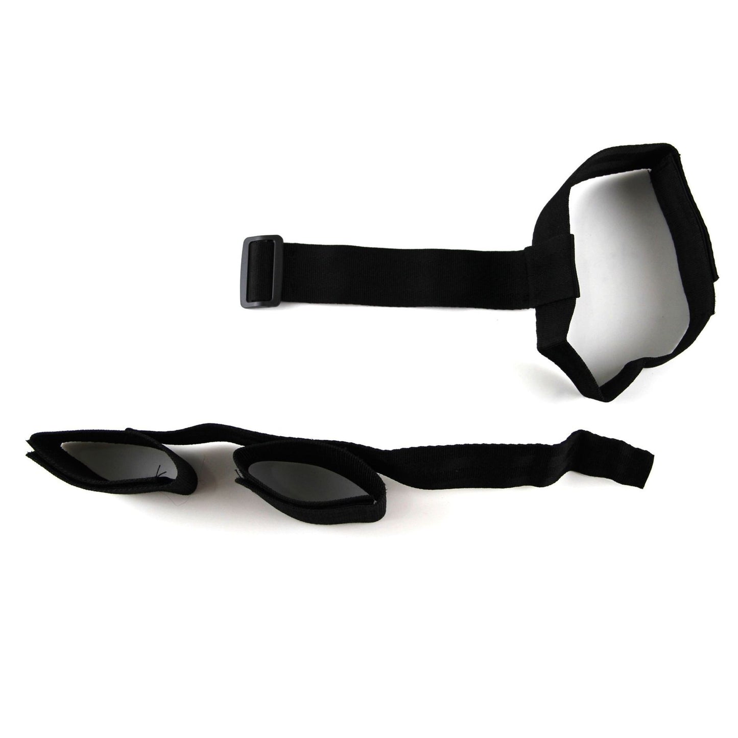 Black Nylon Collar with Reverse Handcuffs for Adult Wellness
