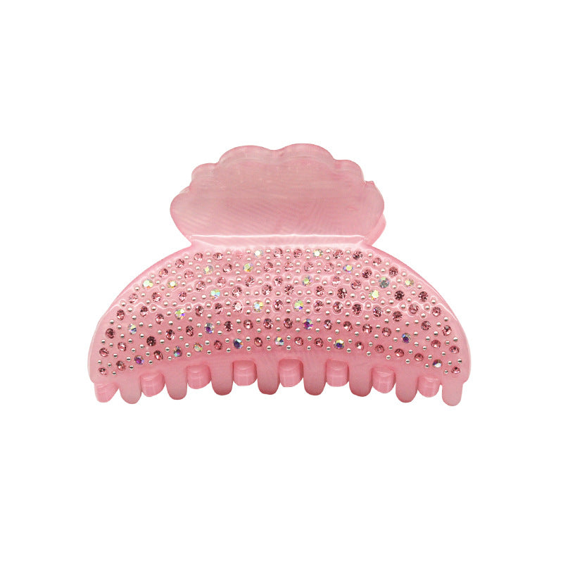 Crystal Acrylic Hairpin - Korean Style Women's Hair Clip