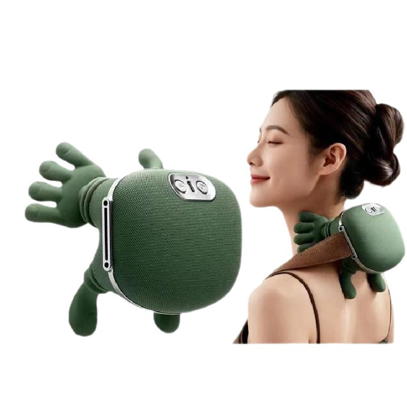 Neck & Shoulder Massage Tool for Cervical Relief - Green