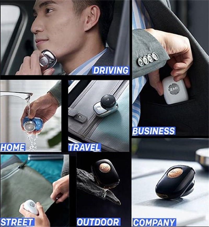 Mini Portable Electric Shaver for Men USB Rechargeable Waterproof Cordless Razor