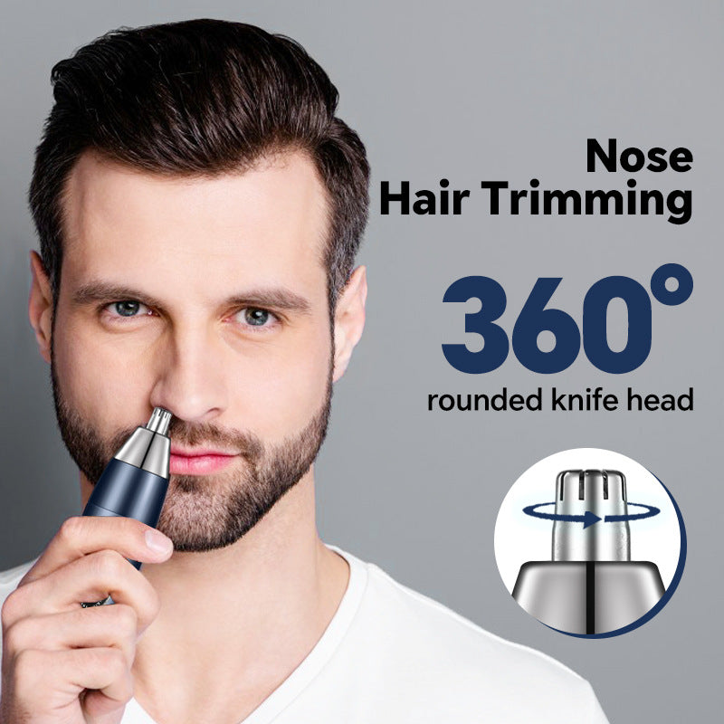 Electric Body Hair Clipper – USB Rechargeable Grooming Kit