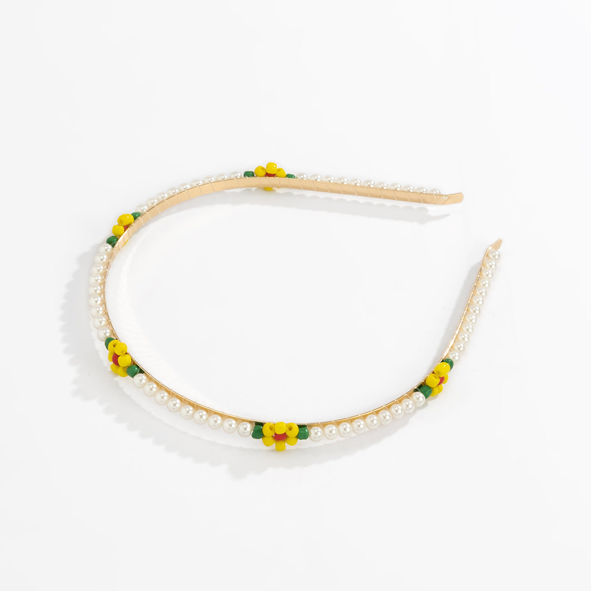 Flower Pearl Headband