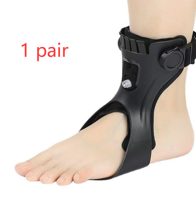 Adjustable Ankle Support Brace for Drop Foot & Plantar Fasciitis Comfort - Left/Right Airbag Version