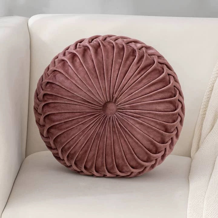 Solid Color Velvet Throw Pillow Cover 38x38cm Sofa Cushion Home Decor