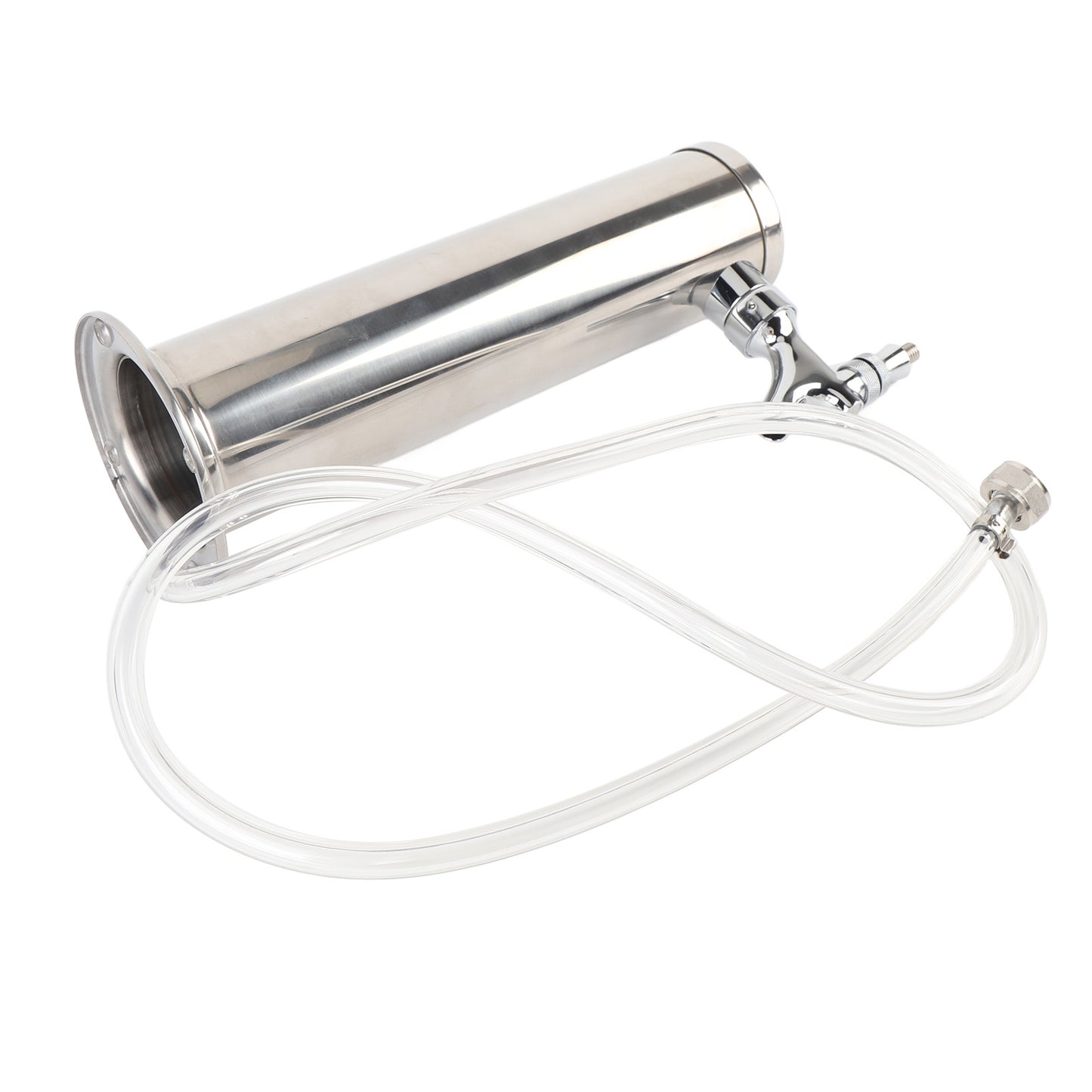 Single Tap Stainless Steel Draft Beer Tower 3 Inch Column Dispenser