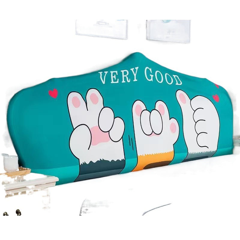 Elastic Bedside Cover Special-Shaped European Style Universal Bed Head Protector