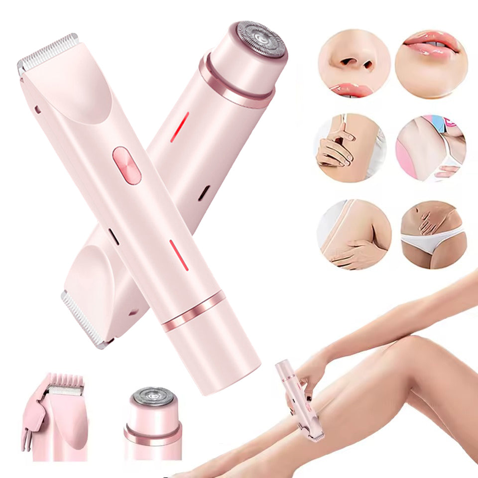 Electric Body Hair Trimmer for Women - Wet/Dry Bikini Shaver