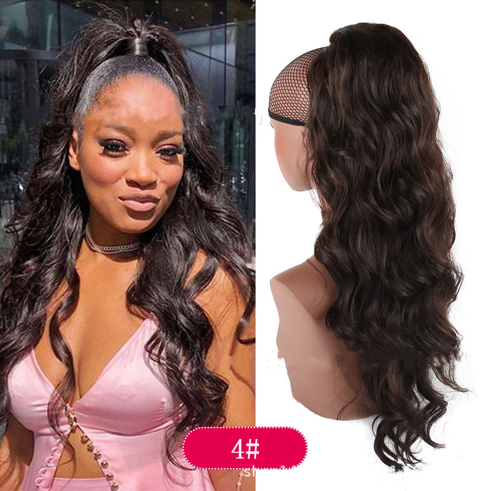 Drawstring Ponytail Wig - 24 Inch Heat Resistant