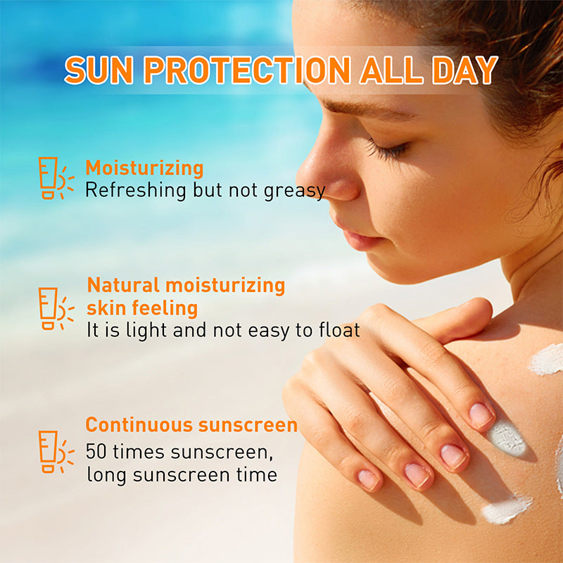 Liquid Protective Cream - 50ml Moisturizing Sunscreen