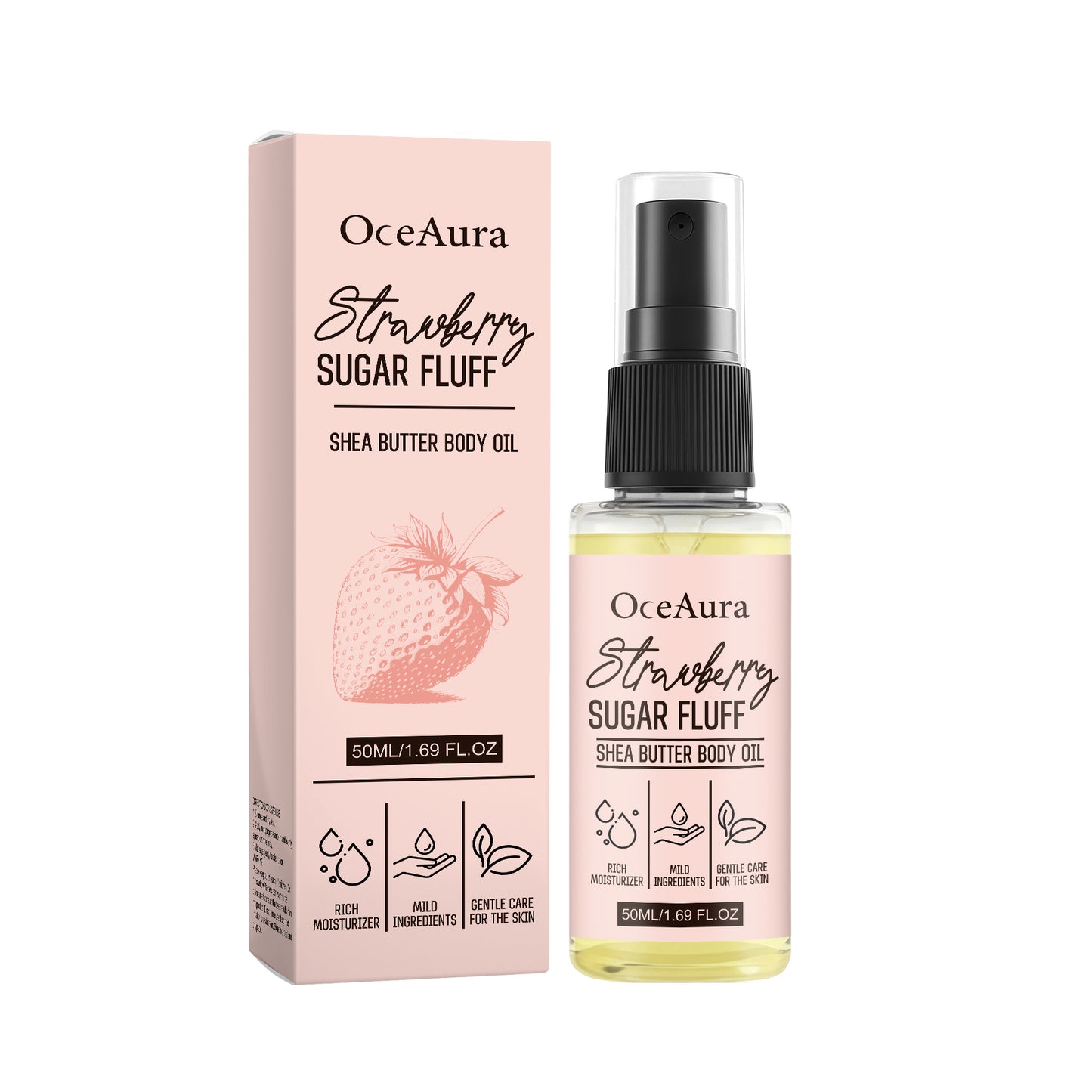 Body Oil with Shea & Coconut for Skin Hydration 50ml