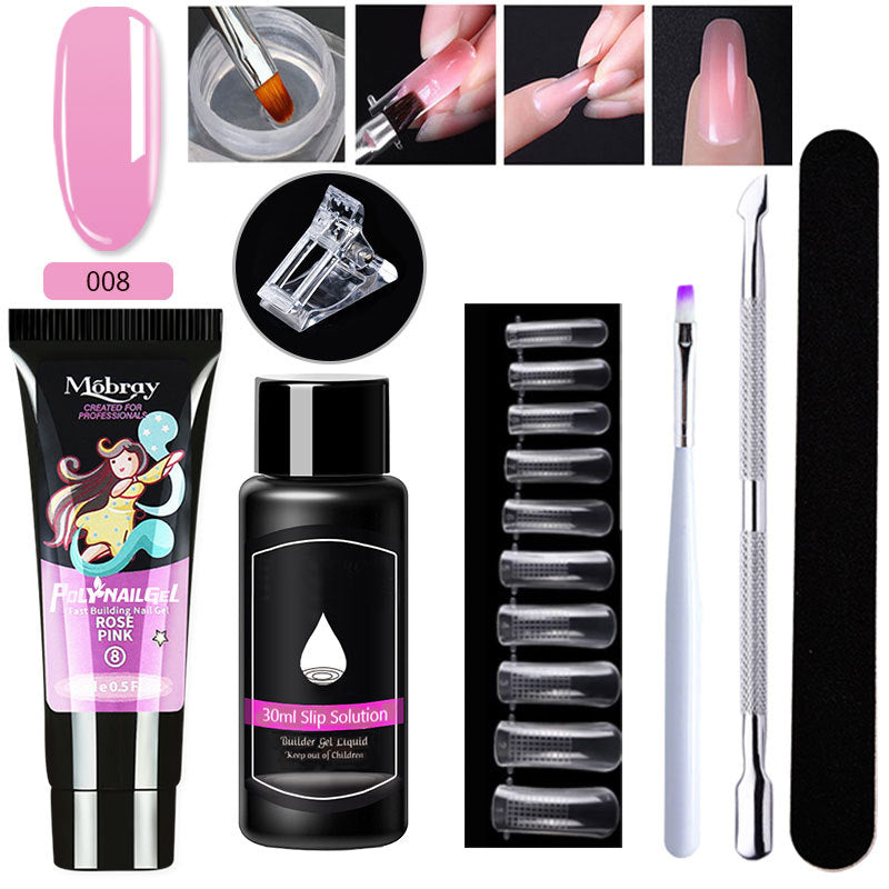 Nail Art Resin Extender Kit - 12 Colors