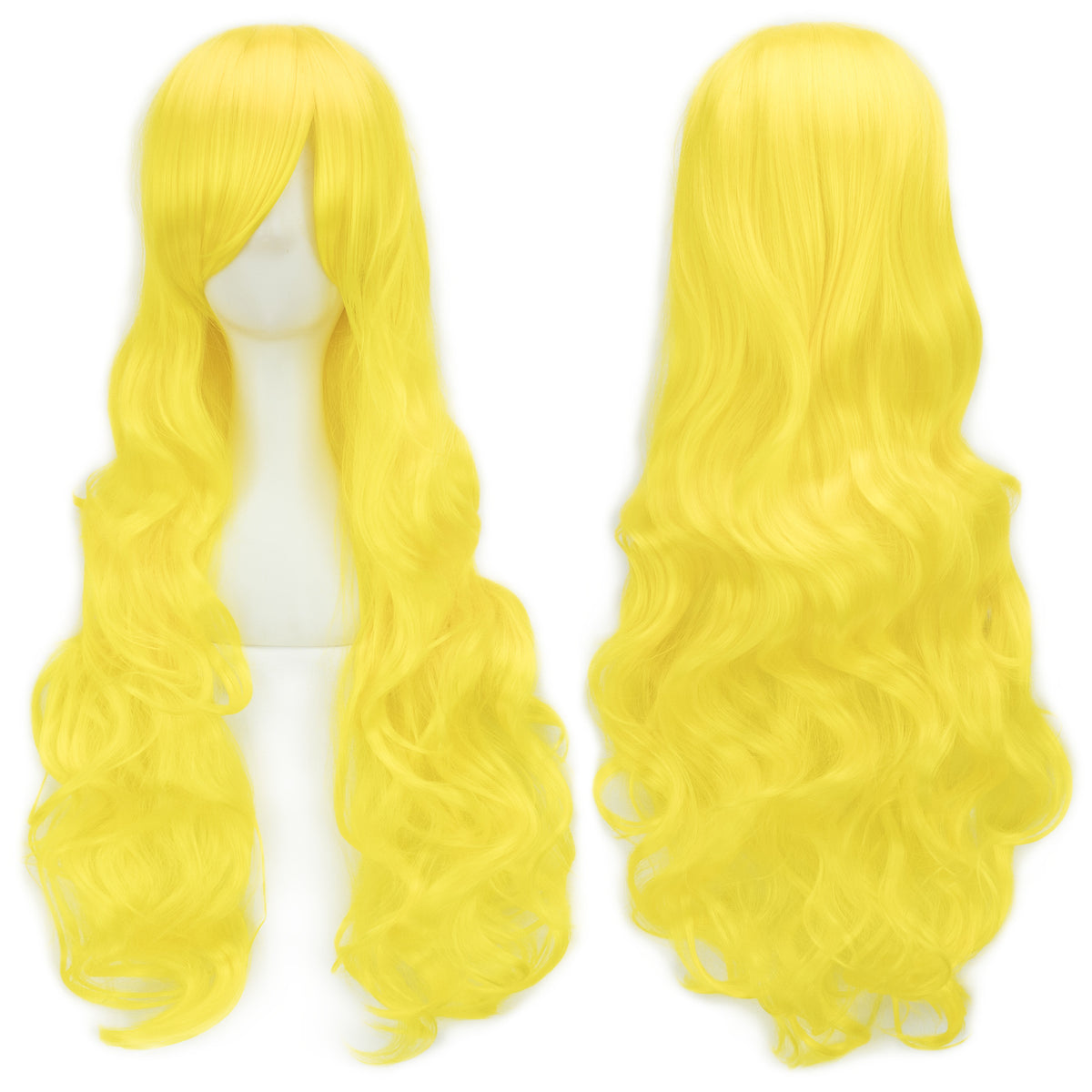 Colorful Cosplay Wig with High-Temperature Fiber, Long Curly Style