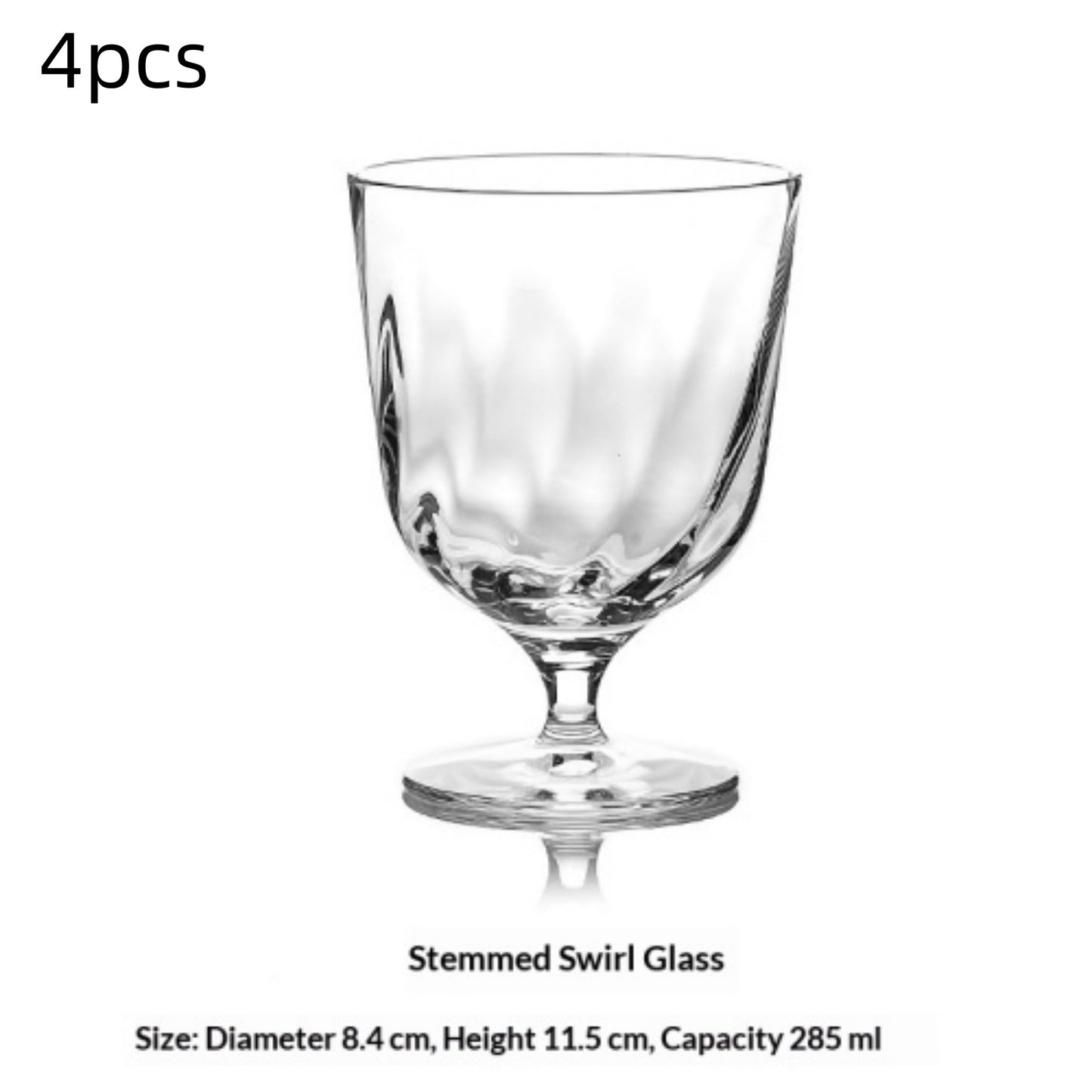 Lead-Free Glass Whiskey Shot Glass - Modern Minimalist Drinkware