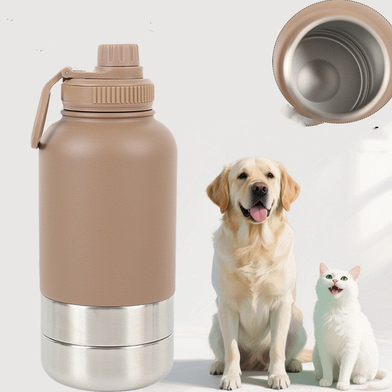 32oz Outdoor Thermal Pet Water Cup - Multiple Colors