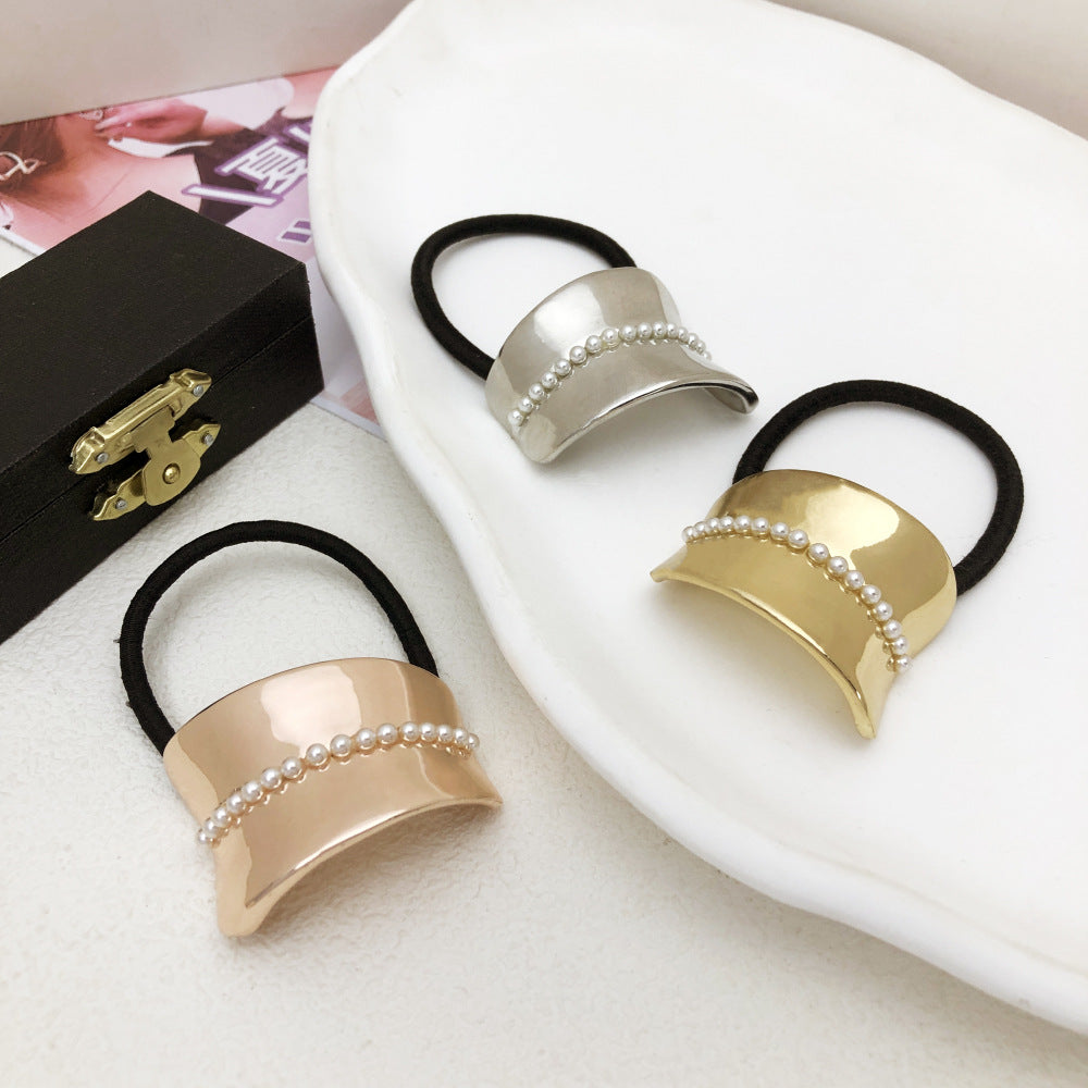 Elastic Alloy Hair Band - Multiple Colors