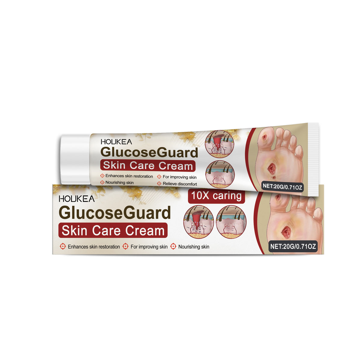 Moisturizing Hand & Foot Care Cream - 20g