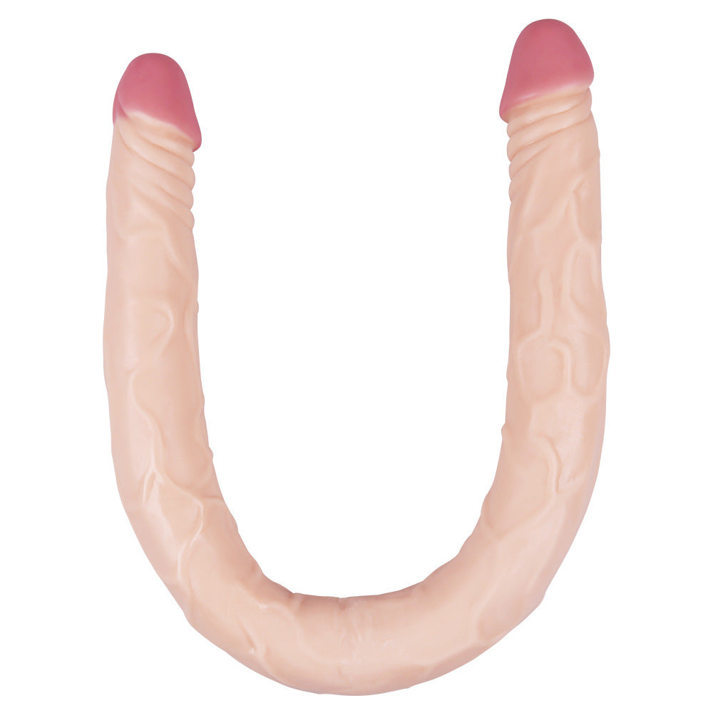 55cm Double-Headed Female Toy - PVC Lengthened Adult Supplies, Multiple Colors