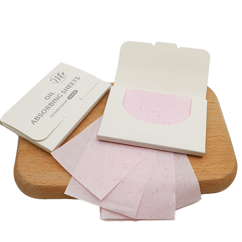 Oil-Absorbing Facial Sheets 100 Pieces for Oily Skin Summer Refresh
