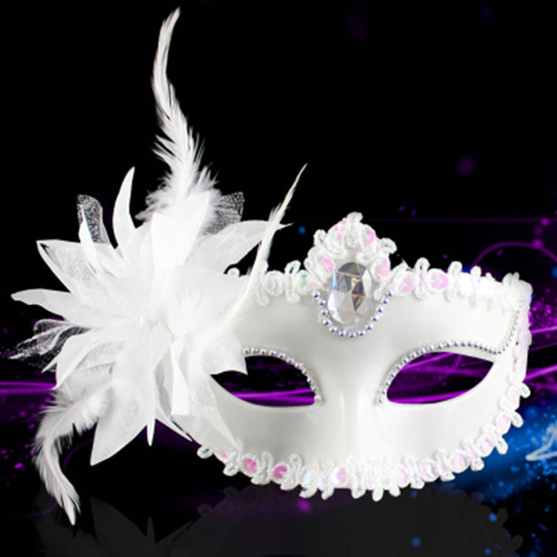 Halloween Princess Mask for Parties and Costumes - Multiple Colors Available