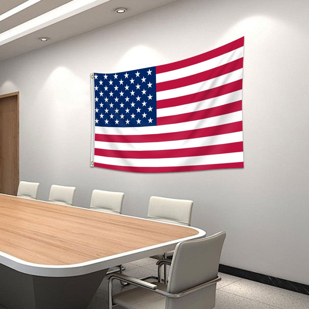 4x6 FT USA Flag - Durable Polyester Outdoor Decor with Grommets