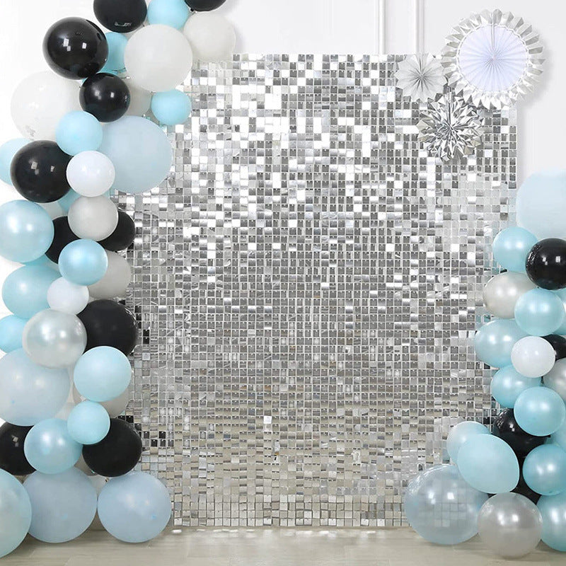 Wedding Rain Curtain Decorations - Small Square & Large Square Styles