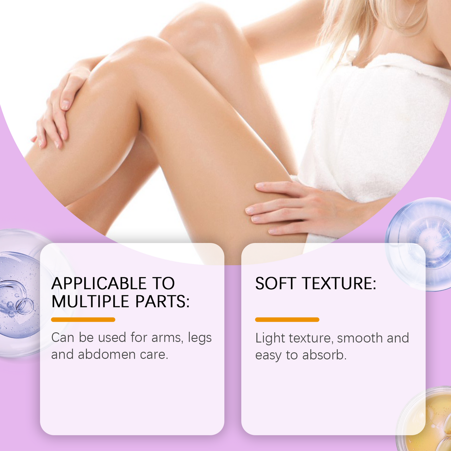 Nourishing Body & Face Cream with Hyaluronic Acid & Vitamin E - 100g