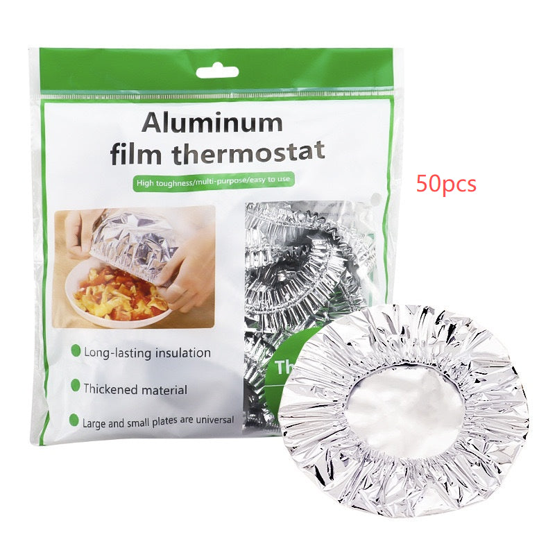 Food-Grade Aluminum Foil Insulation Film for Kitchen & Home Use - Multiple Pack Sizes
