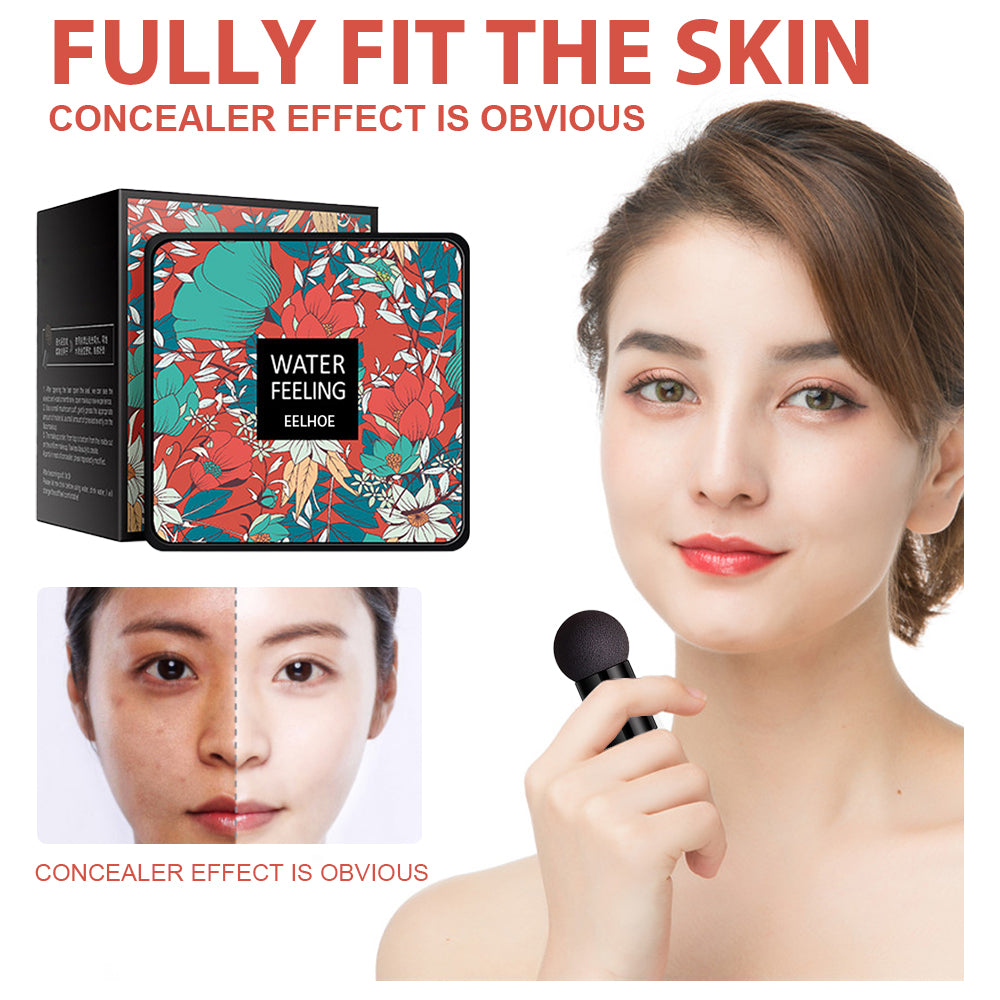 Flawless Air Cushion BB Cream with Mushroom Applicator - Waterproof Concealer