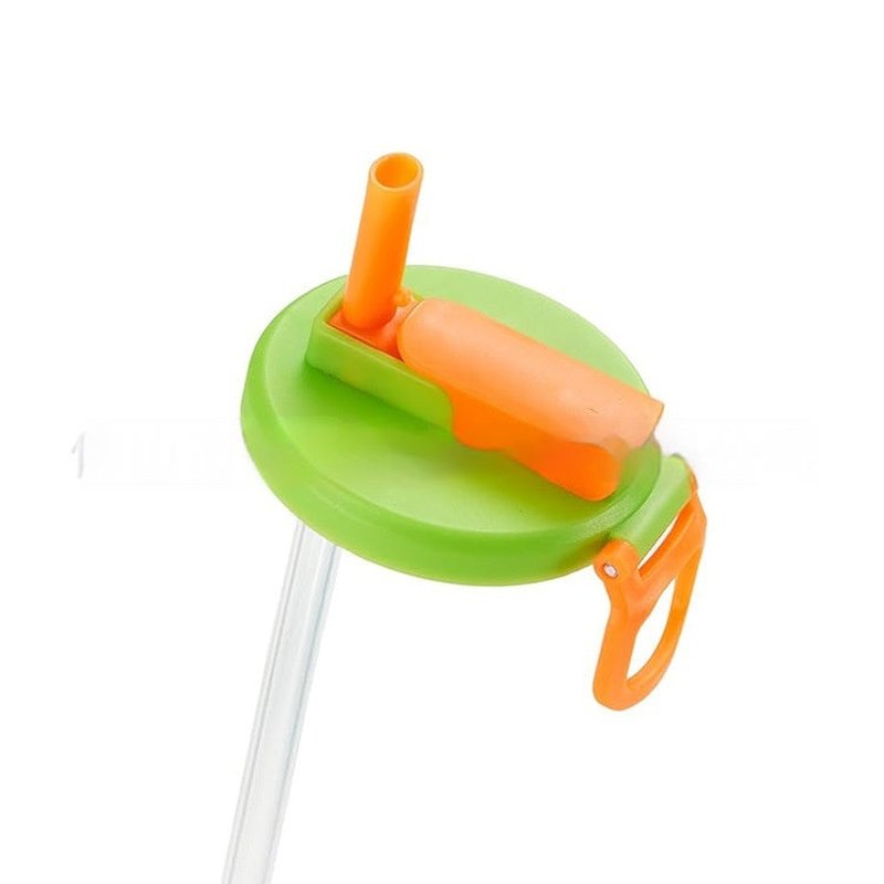 Reusable Soda Can Lid with Straw - Fits Standard Coke & Beverage Cans