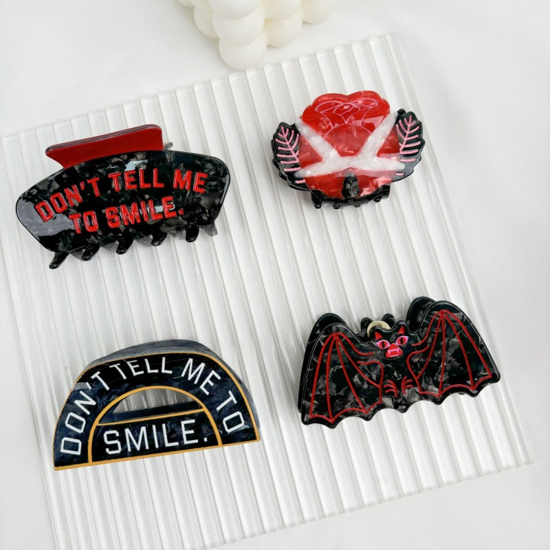 Bat Hair Clip - Fashion Design